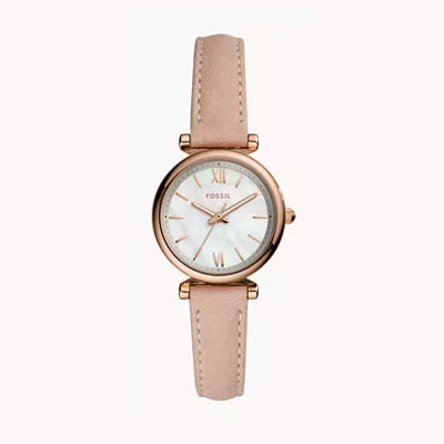 Women's Watch Carlie Mini Leather Rose